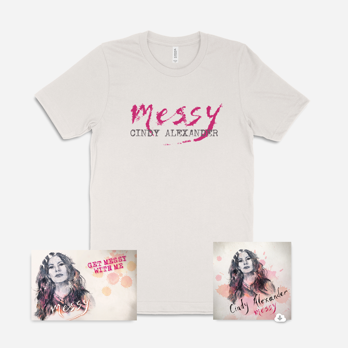 Messy - T-Shirt + Digital Album