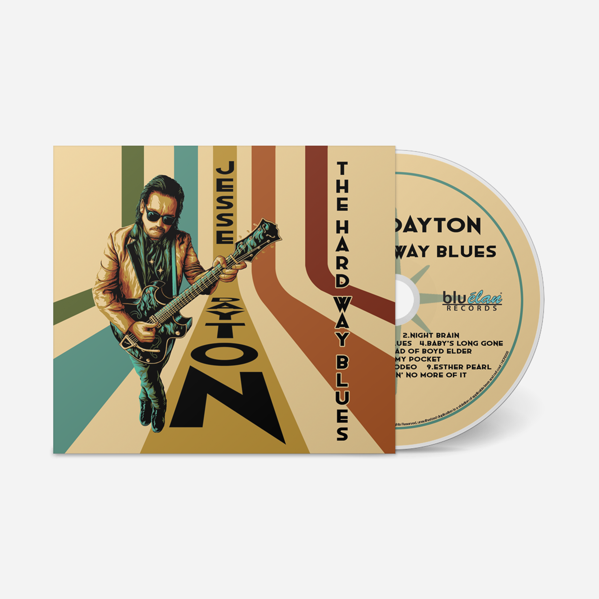 The Hard Way Blues - CD