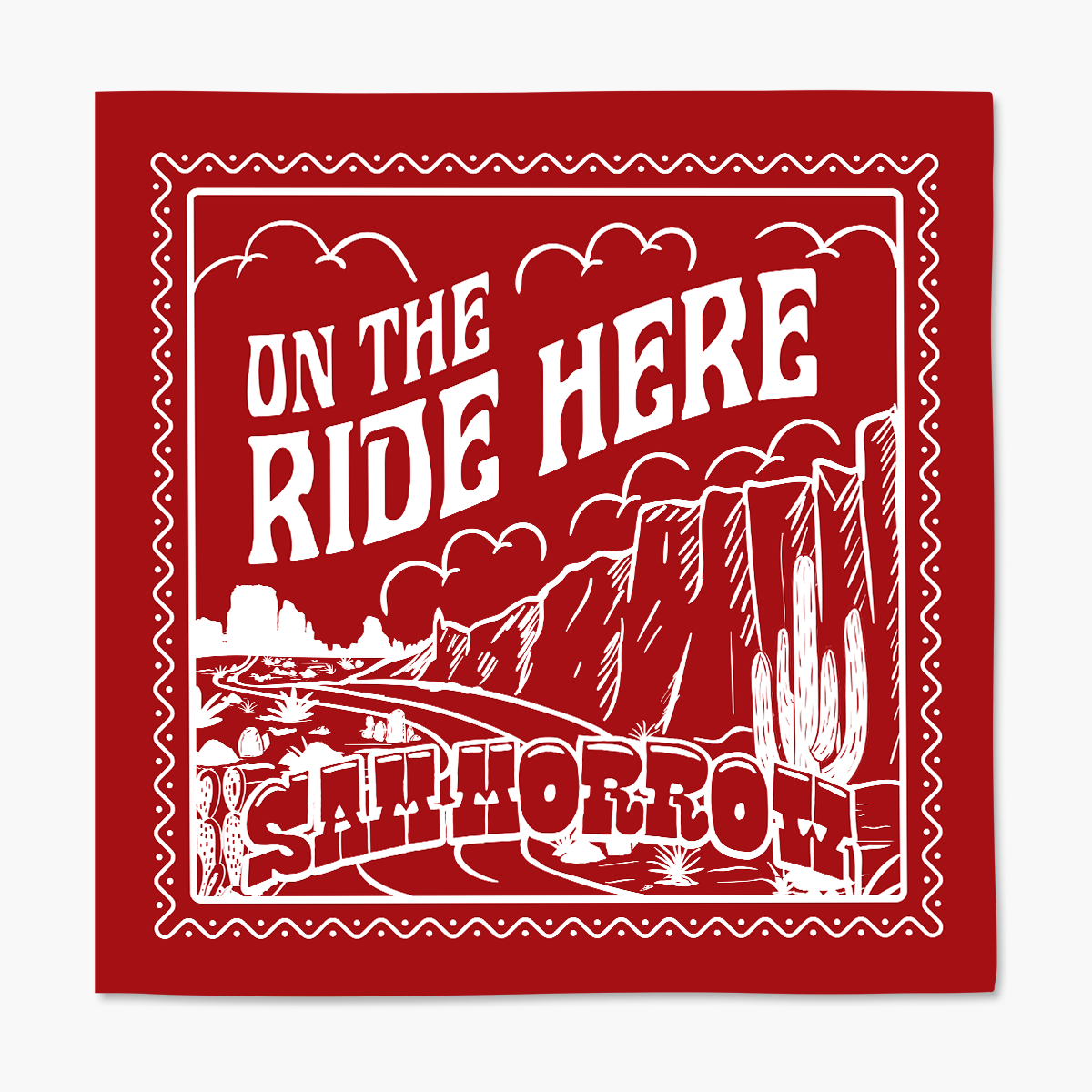 On The Ride Here - Bandana