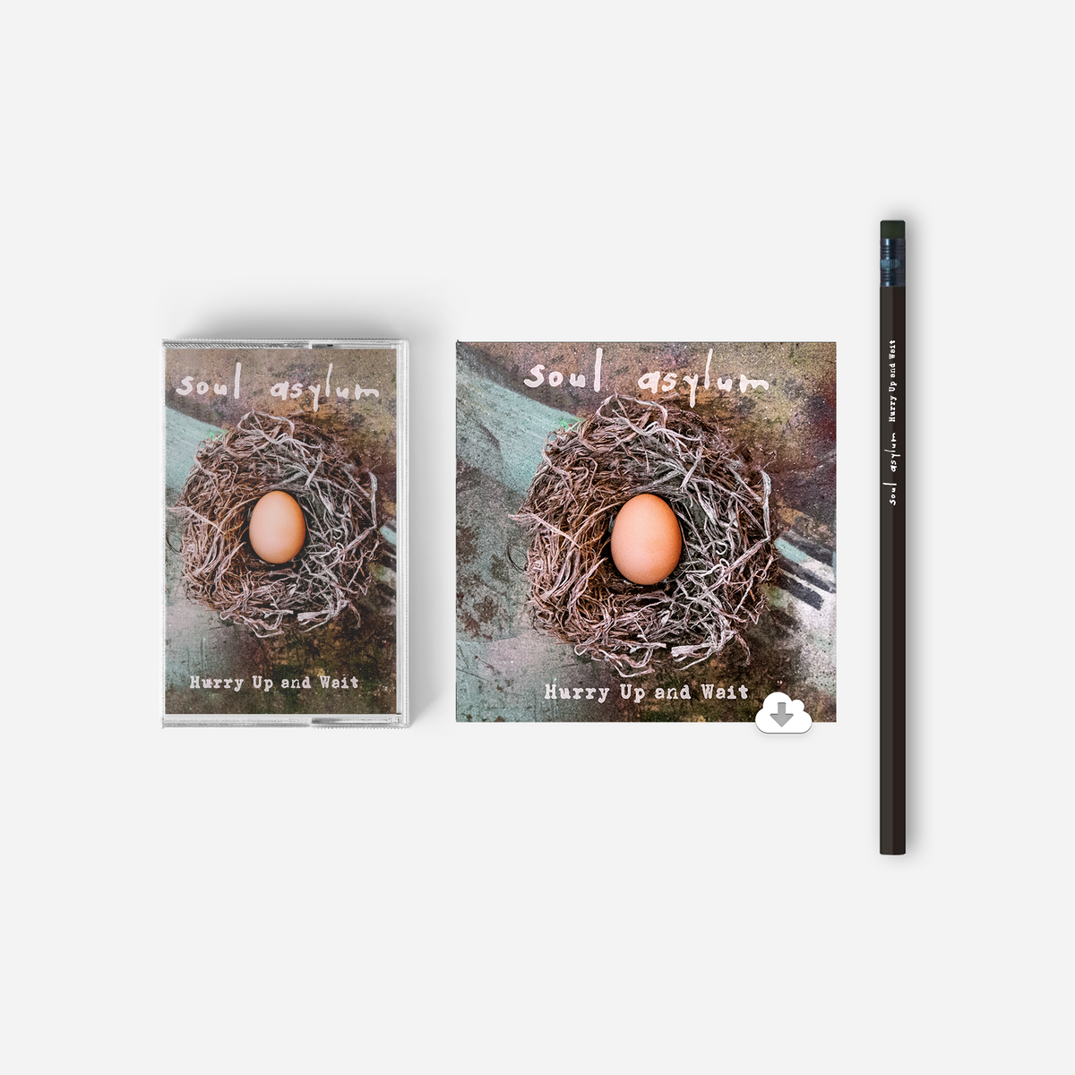 Hurry Up and Wait - Limited Edition Cassette + Pencil