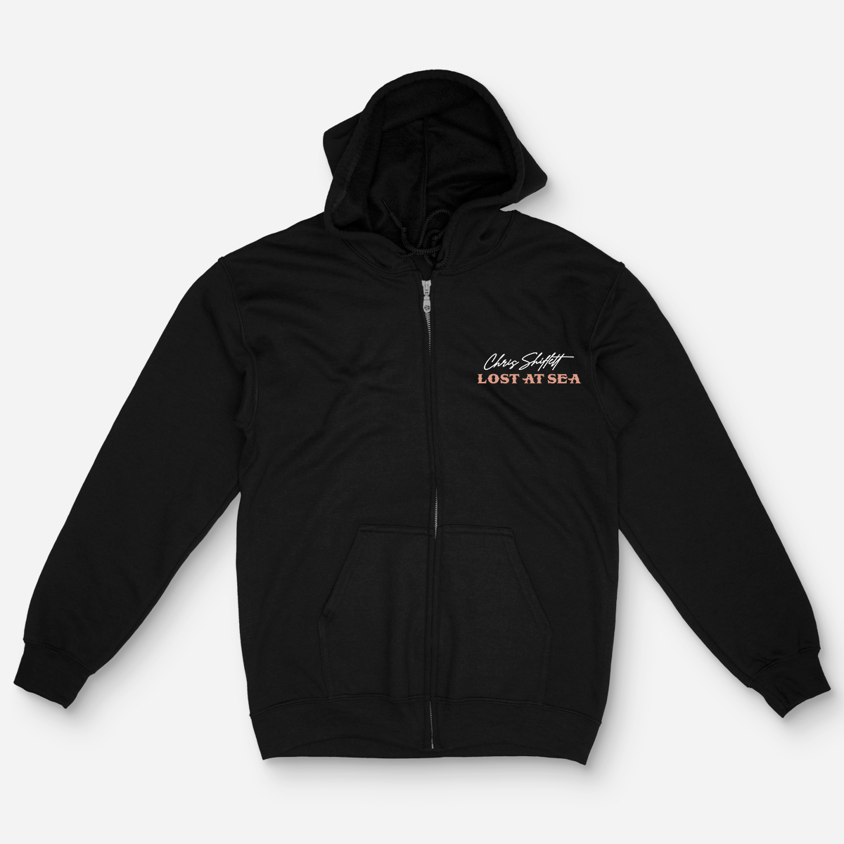Chris Shiflett Lost at Sea Zip Up Hoodie 3XL