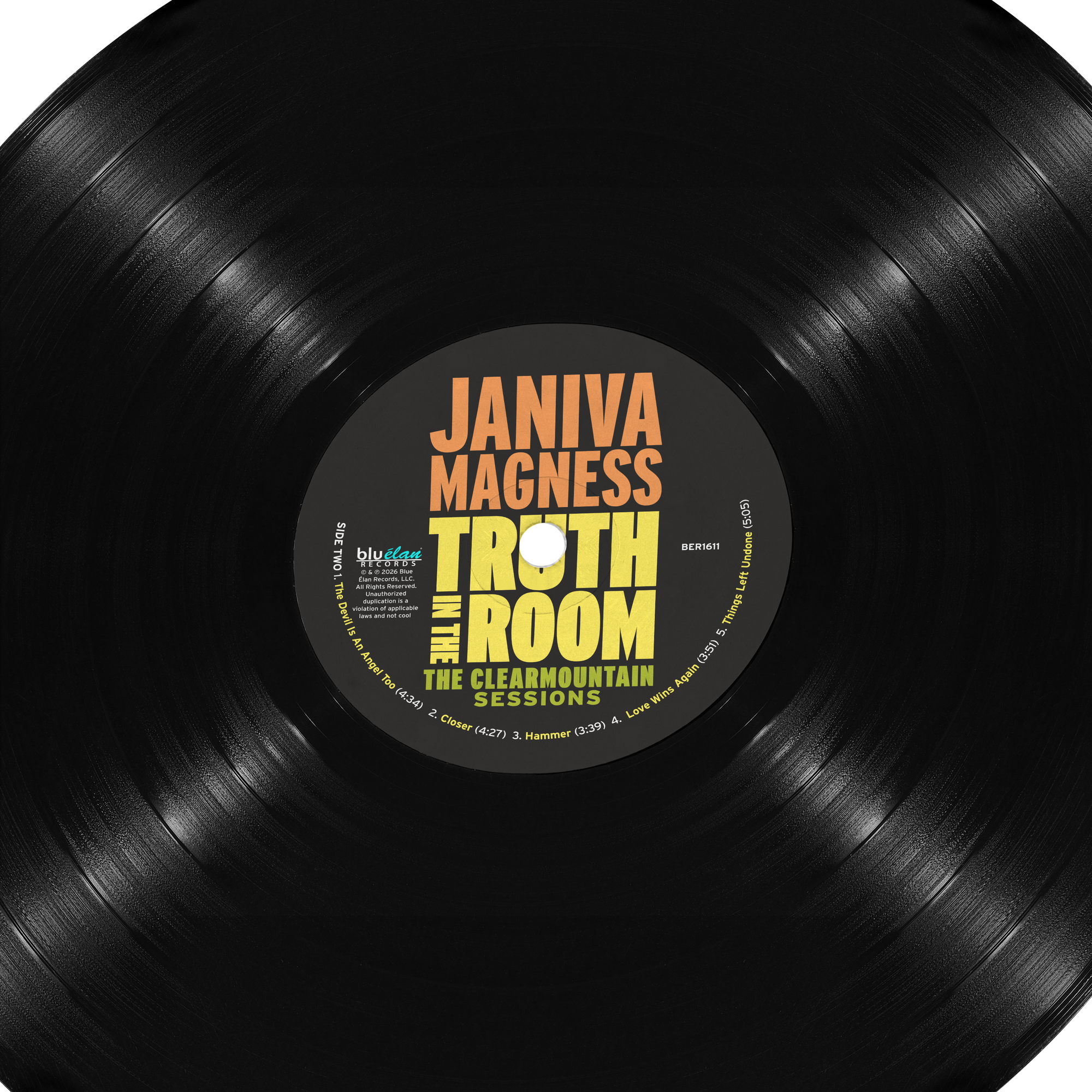 Truth In The Room - The Clearmountain Sessions - CD + LP