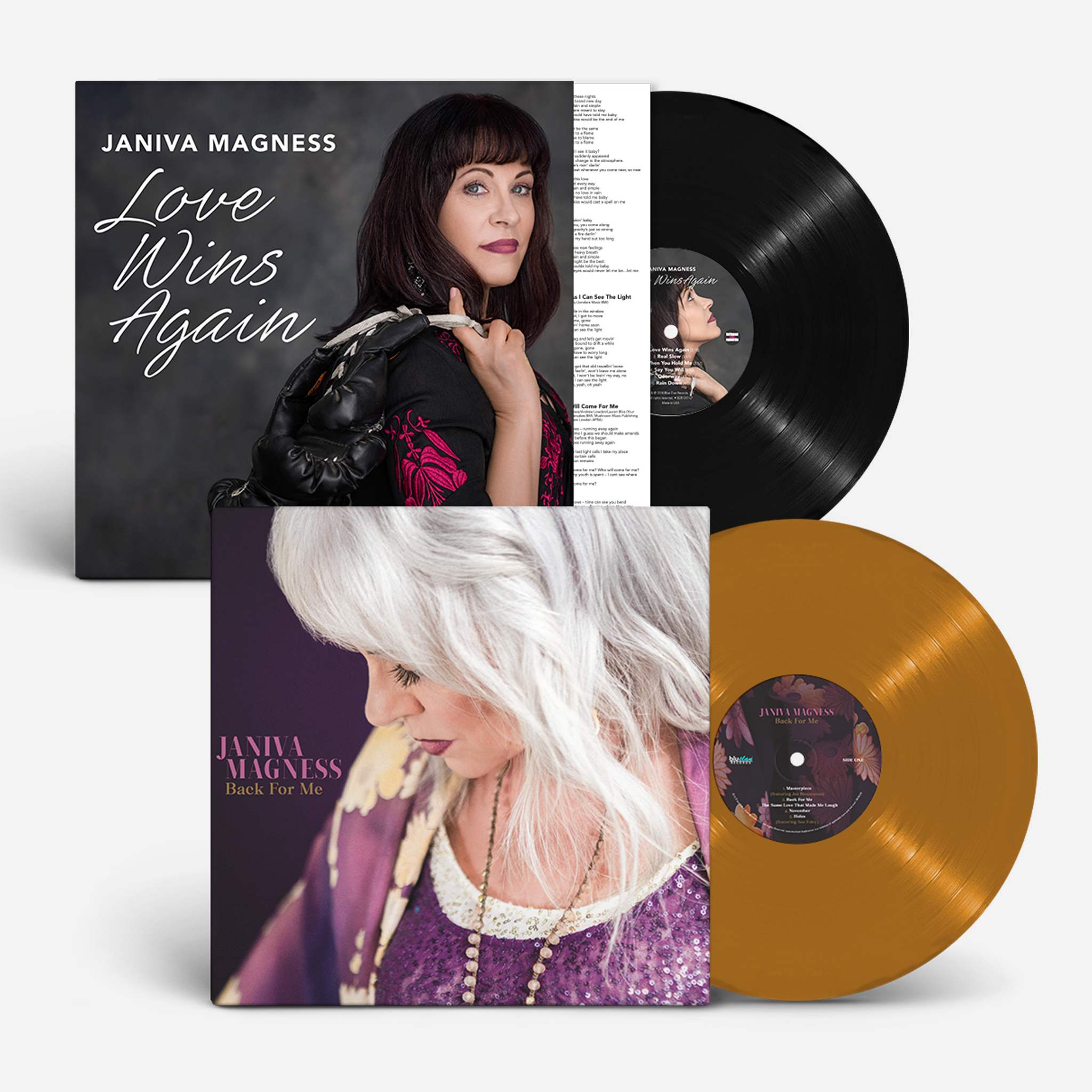 Janiva Magness - Back For Me - Metallic Gold LP - Blue Élan Records