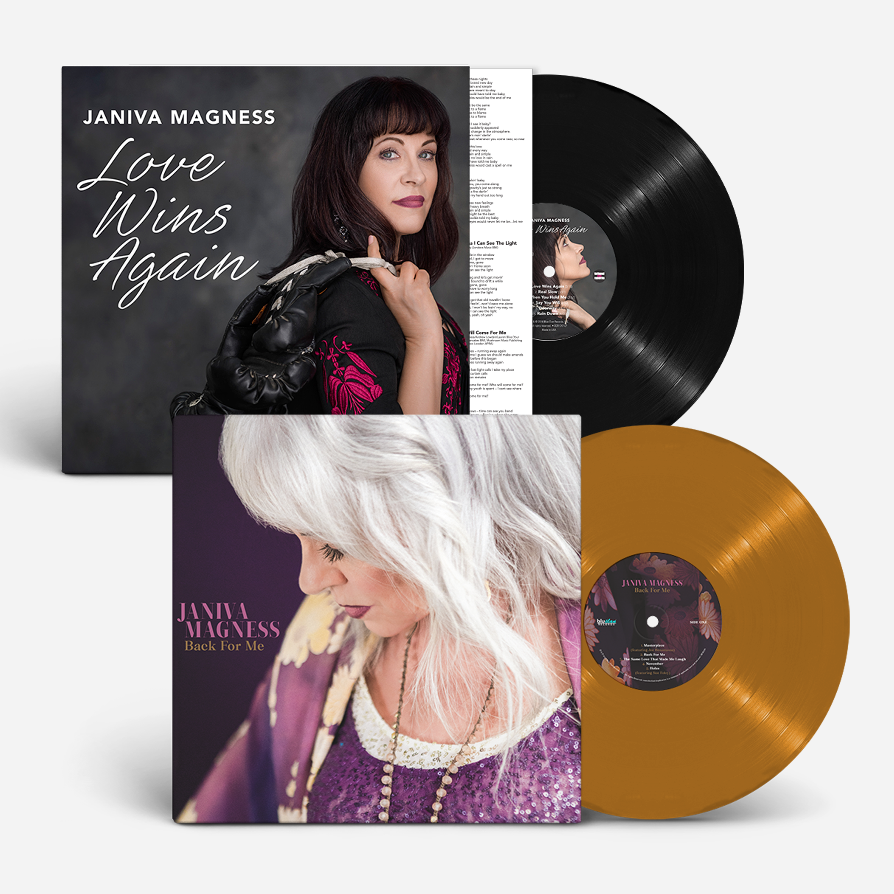 Janiva Magness - Back For Me - Metallic Gold LP - Blue Élan Records