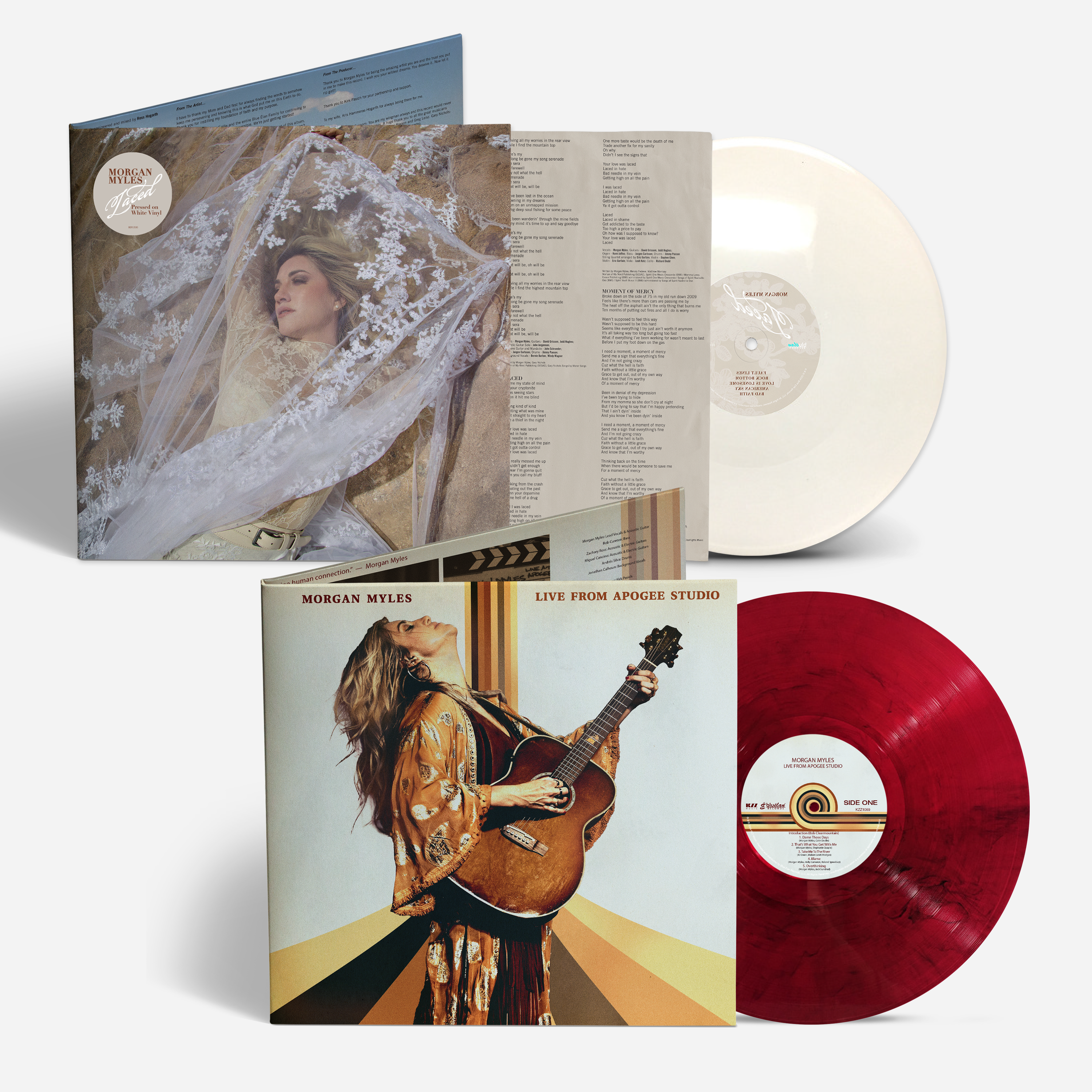 Morgan Myles: Laced - LP Catalog Bundle - Blue Élan Records