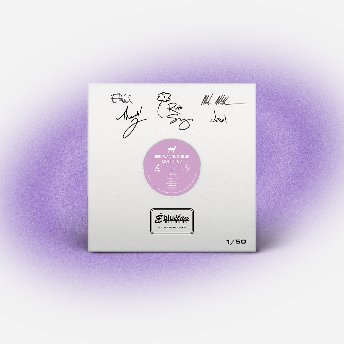 Light It Up - Autographed Advance Vinyl - Early Delivery