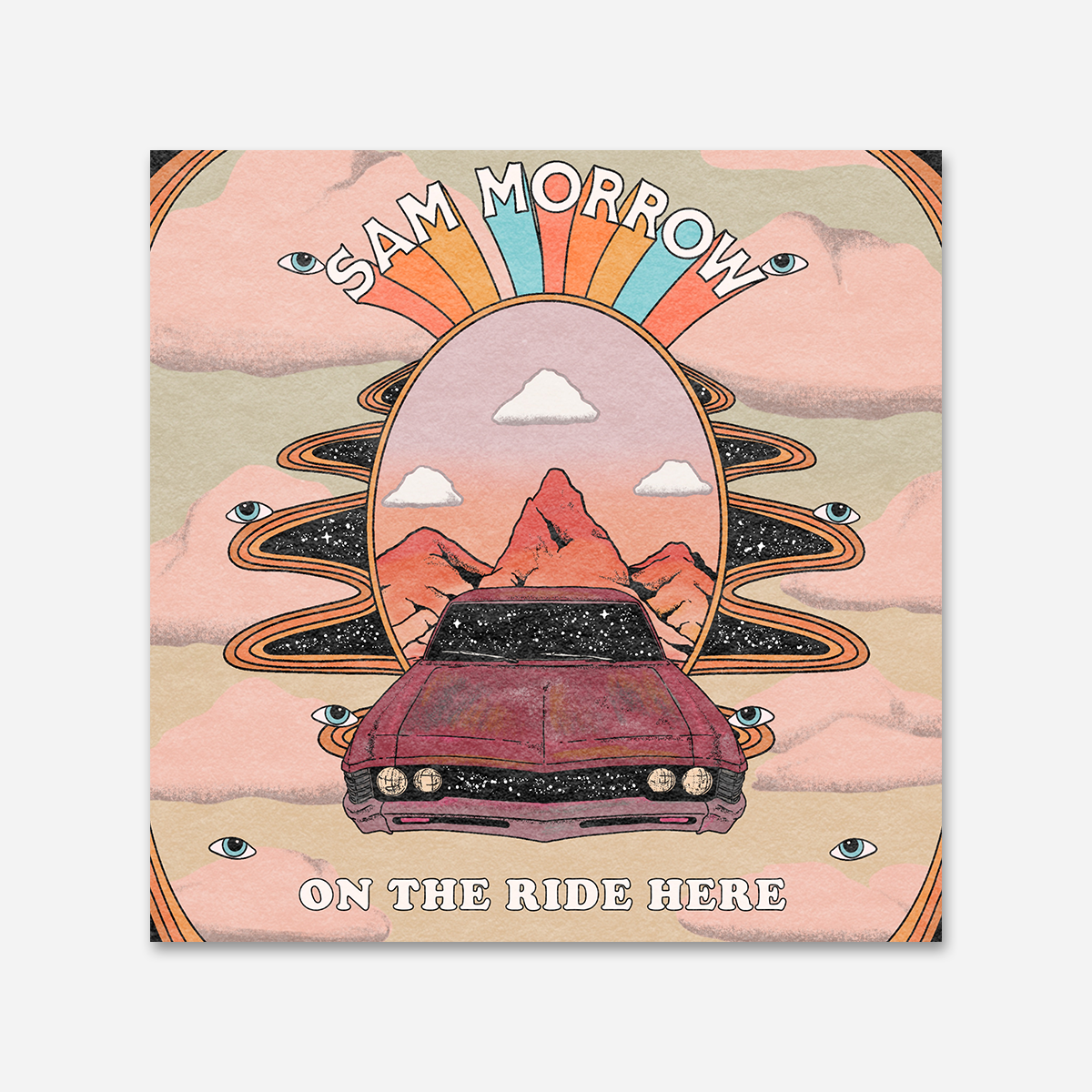 On The Ride Here - Art Print