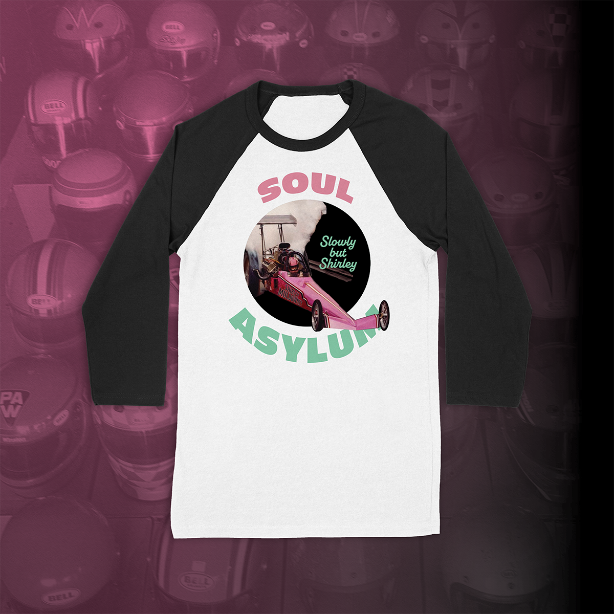 Slowly But Shirley - Baseball Tee