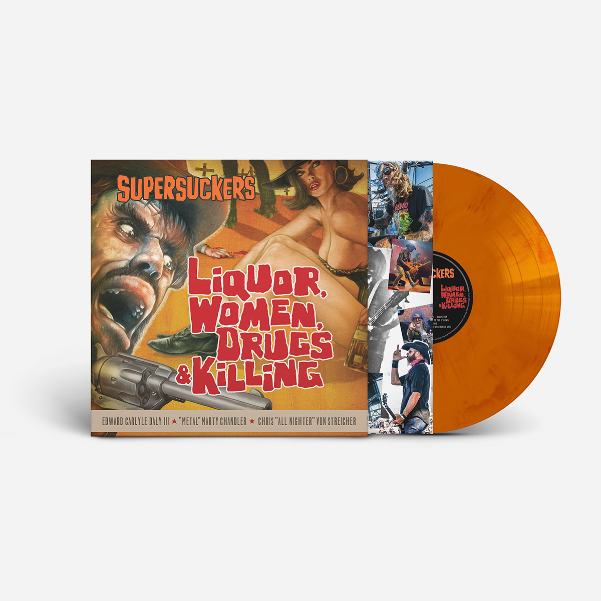 Liquor, Women, Drugs & Killing - LP - Blue Élan Records Liquor, Women, Drugs & Killing - LP - Blue Élan Records