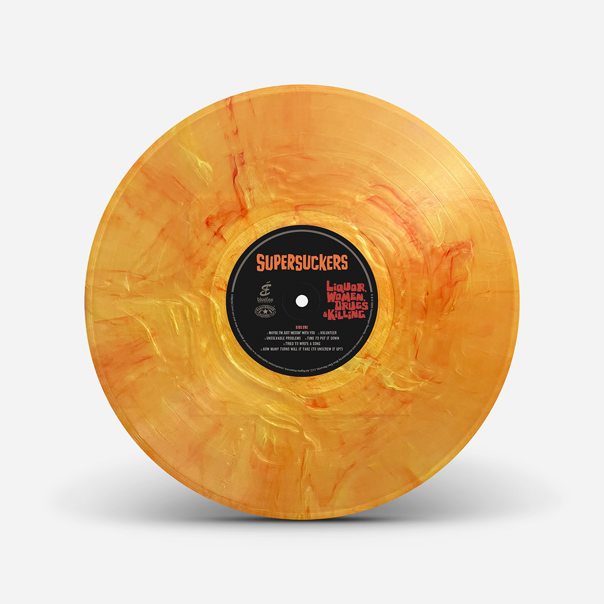 Liquor, Women, Drugs & Killing - LP - Blue Élan Records Liquor, Women, Drugs & Killing - LP - Blue Élan Records