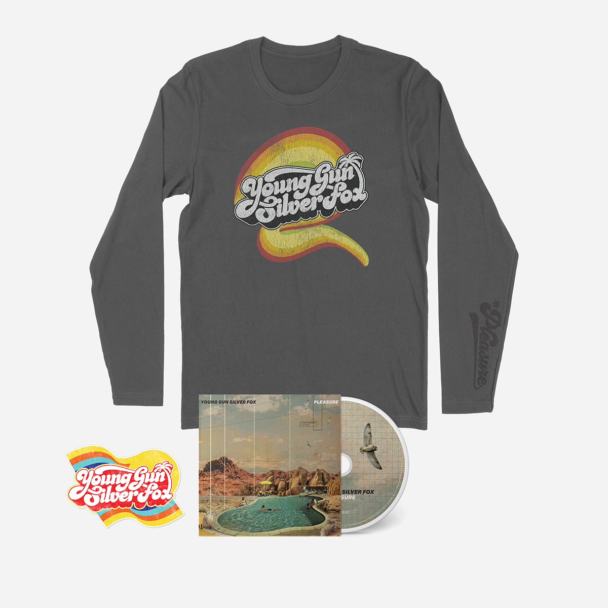Pleasure - Groovy Long Sleeve Tee Bundle
