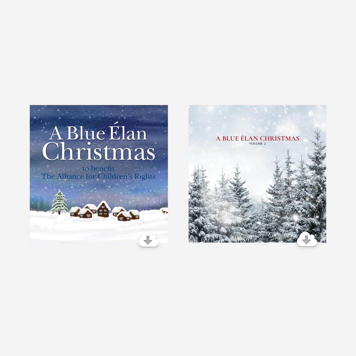 A Blue Élan Christmas - Digital Collection