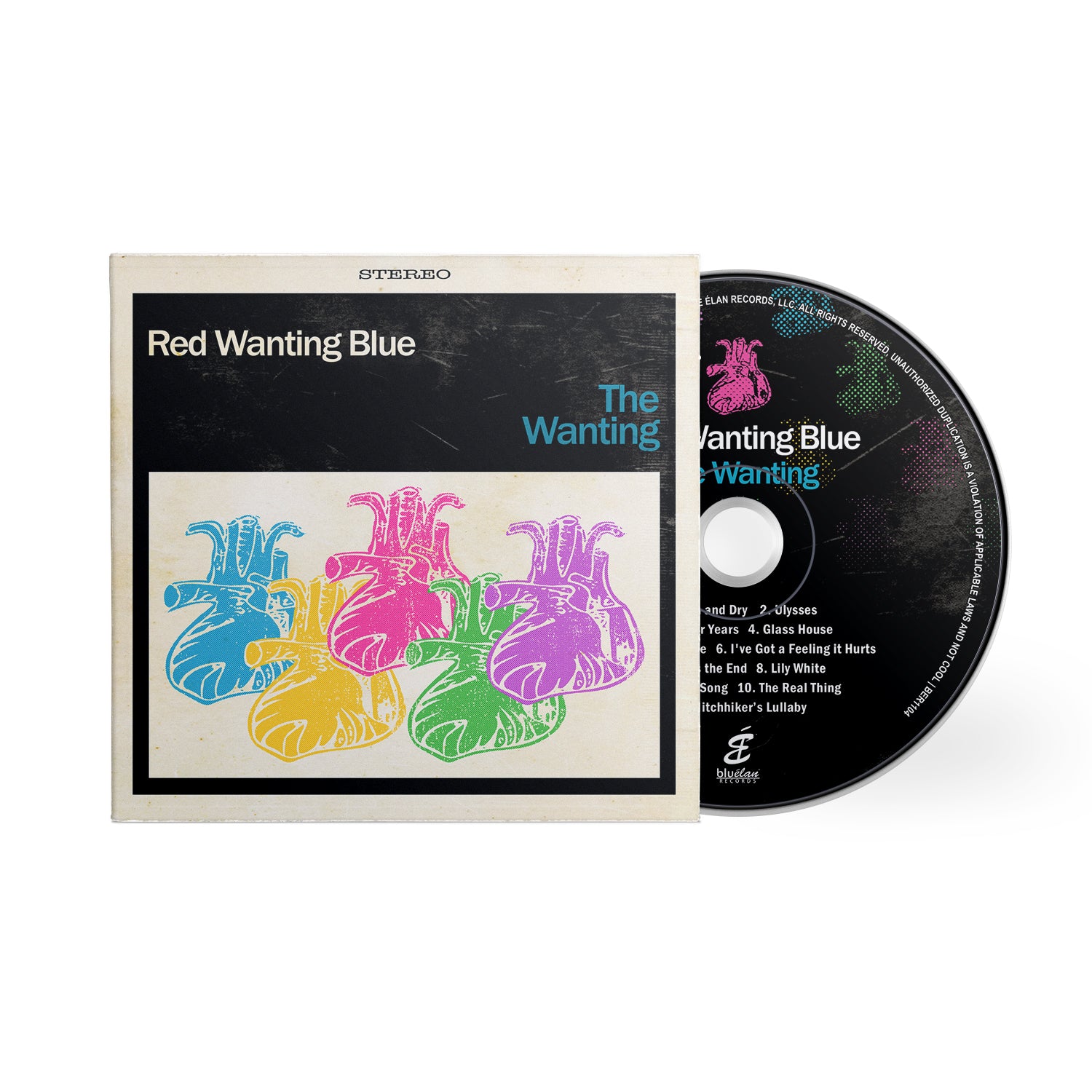 Red Wanting Blue - The Wanting - CD - Blue Élan Records