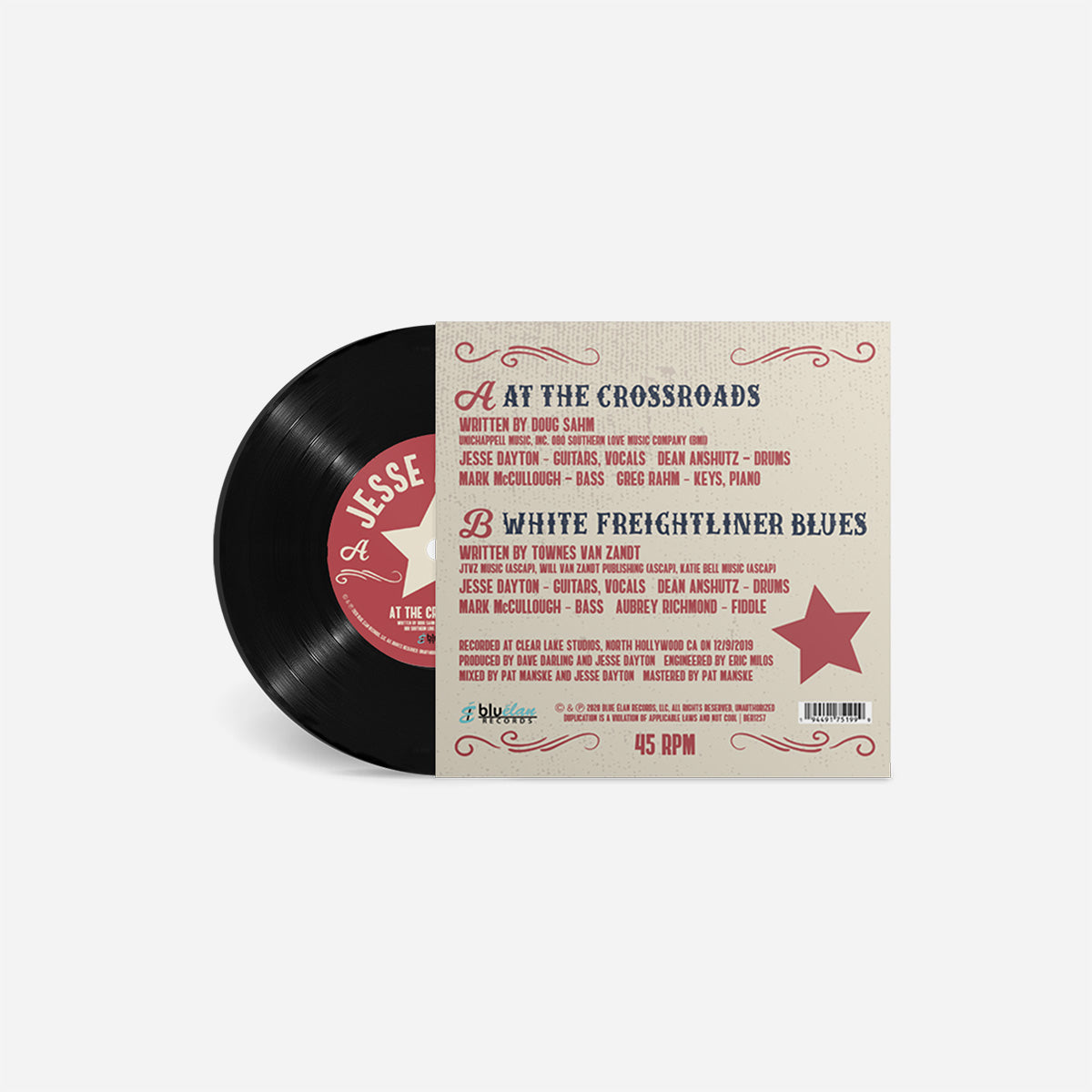 45 Rpm Store Names Jesse Dayton - Texas 45 RPM Showdown 7