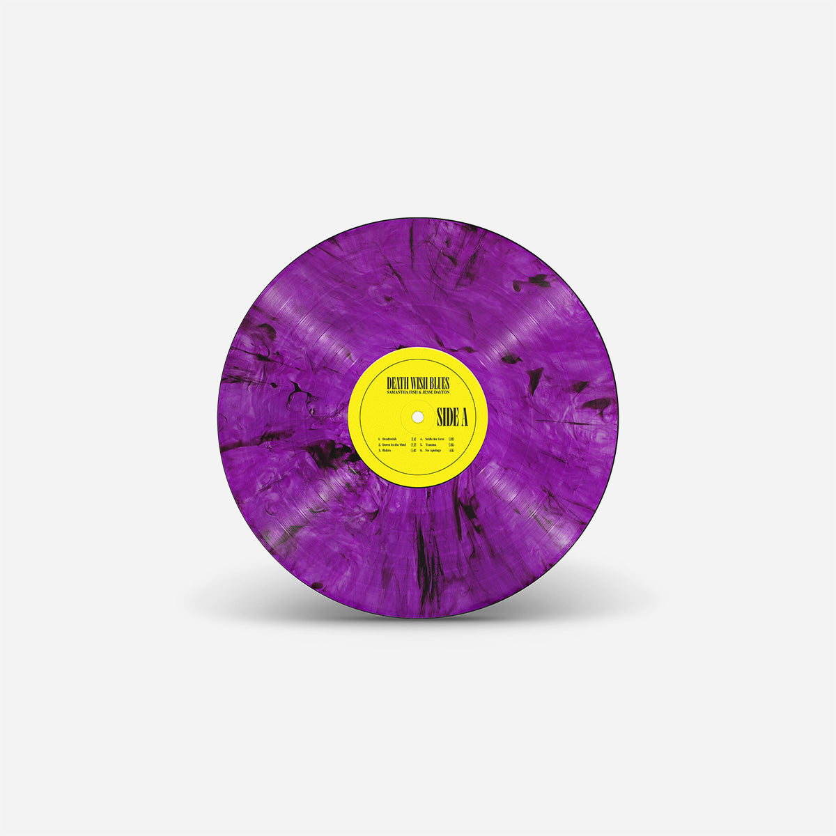 Ooze sælge Korea Samantha Fish & Jesse Dayton - Death Wish Blues | Exclusive Purple Smoke LP  - Blue Élan Records