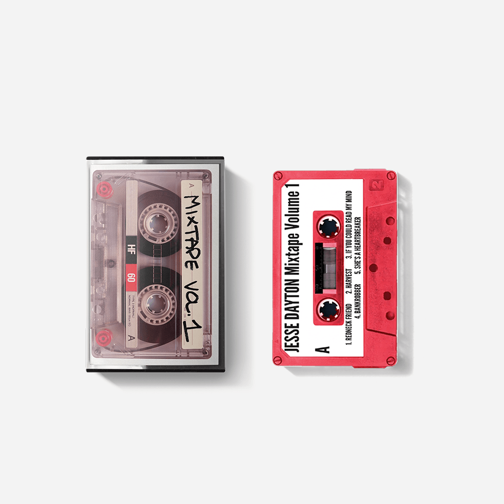 Jesse Dayton - Mixtape Volume 1 - Cassette - Blue Élan Records