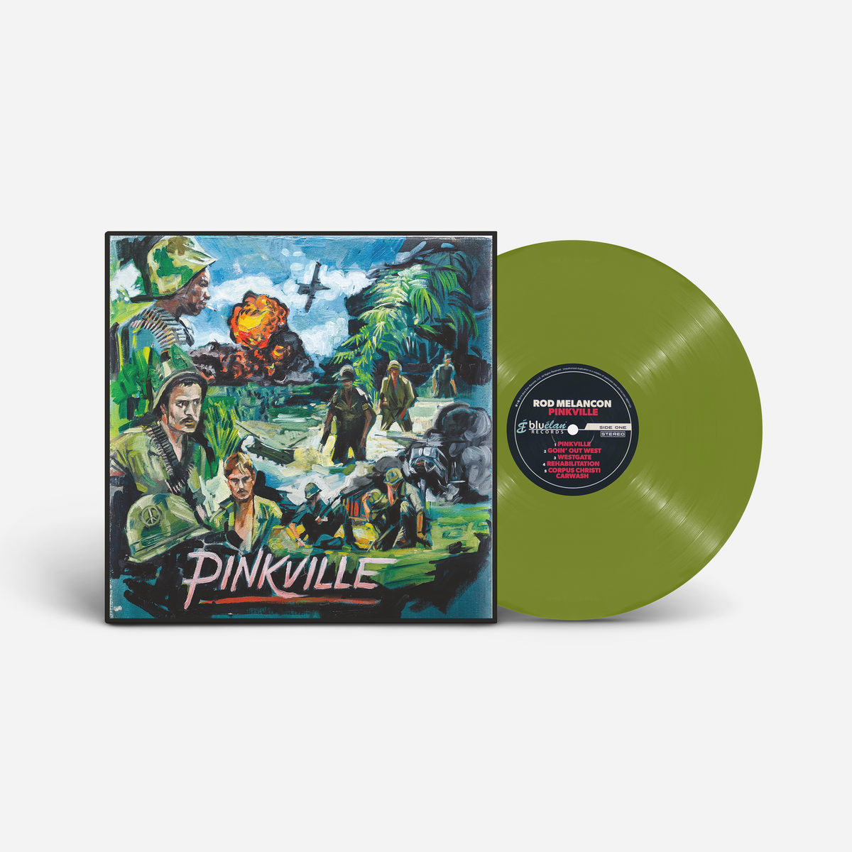 Pinkville - LP in Army Green [LIMITED EDITION]
