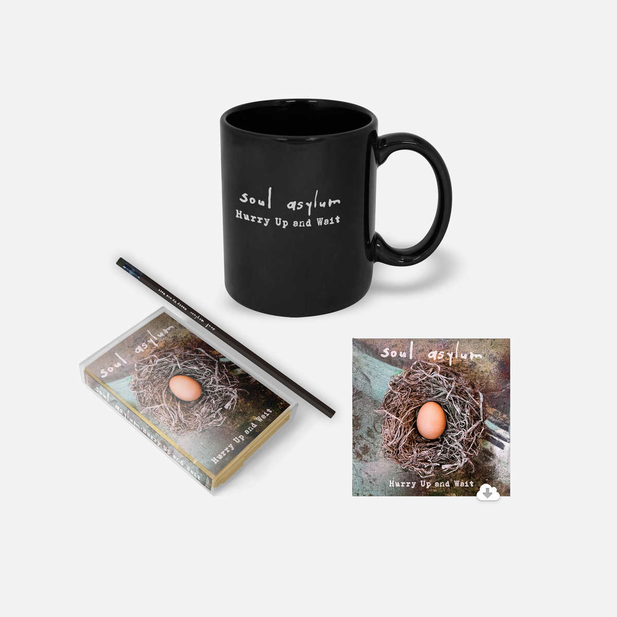 SoulAsylum_Cassette + Digital Album + Mug + Pencil
